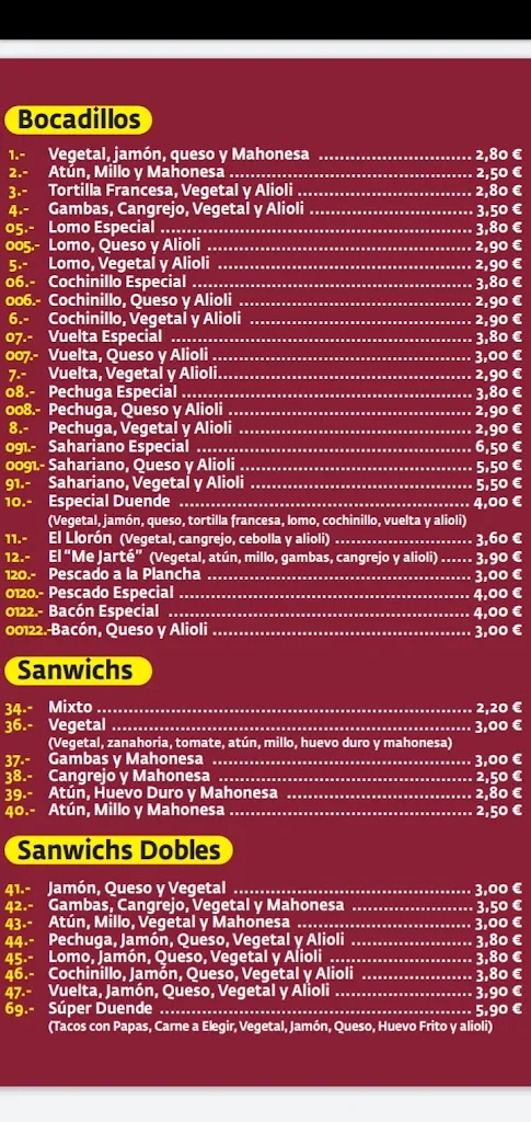 Menu_La casa del Duende_Arucas_image_2