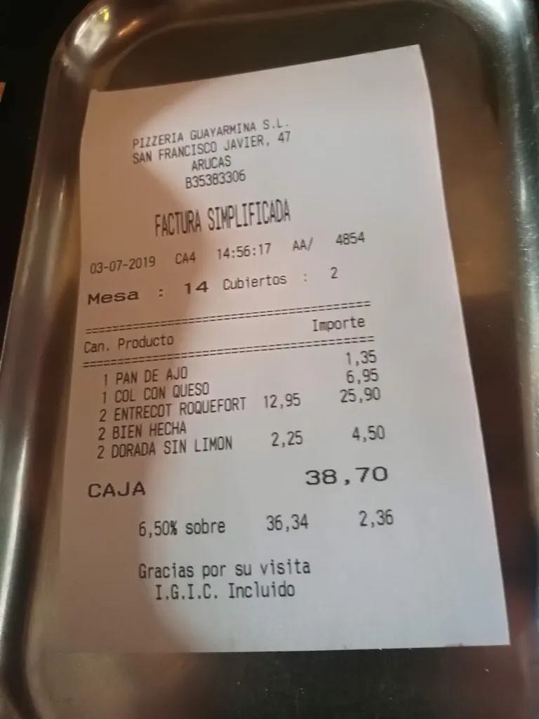 Menu_Pizzería Guayarmina_Arucas_image_2