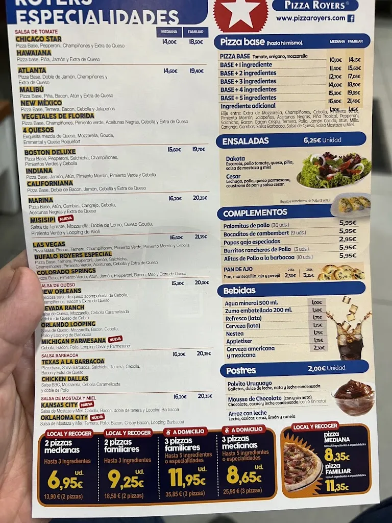 Royer's Pizza Arucas restaurant in Arucas