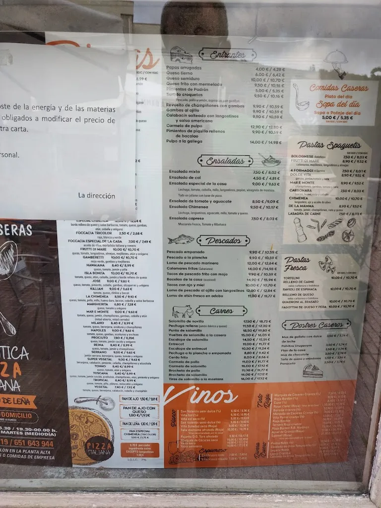 Menu_La Chimenea, Restaurante Y Pizzeria_Arucas_image_2