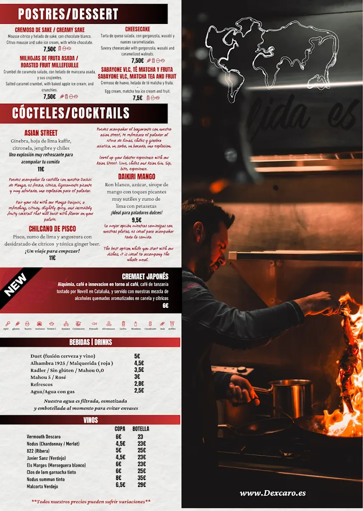 Menu_Dexcaro Restaurante Denia_Denia_image_2