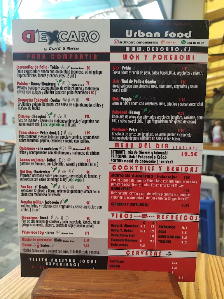 Menu_Dexcaro Restaurante Denia_Denia_image_4