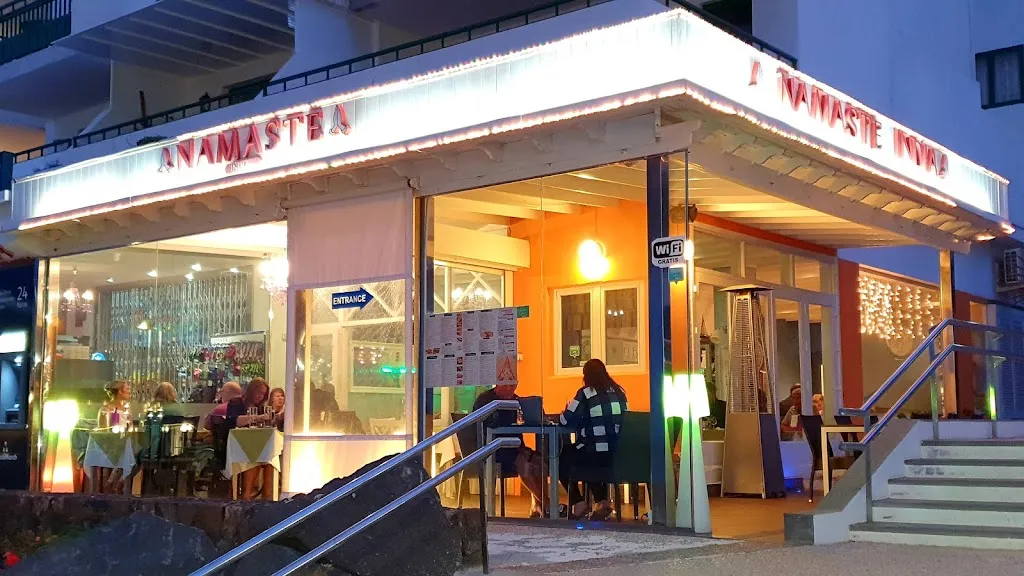 Namaste India playa restaurant in Costa Teguise