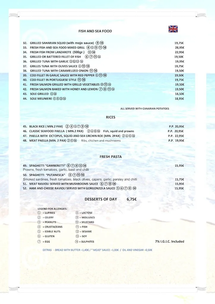 Menu_La Taberna Del Mar_Costa Teguise_image_4