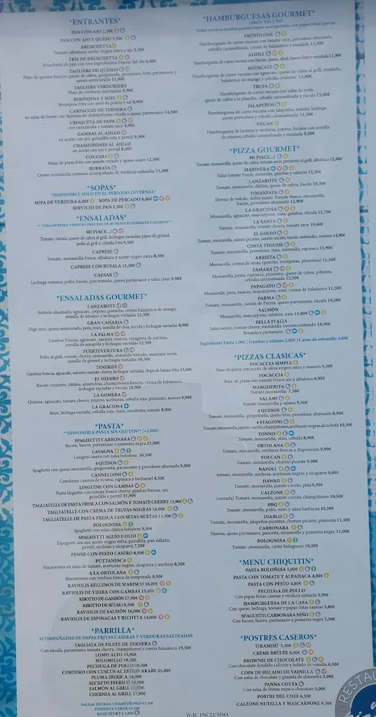 Menu_Mi Piace_Costa Teguise_image_2