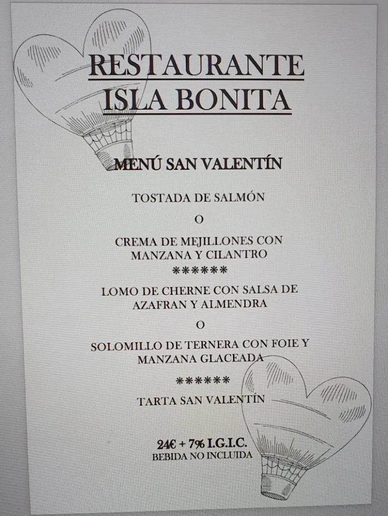 Menu_Restaurante Isla Bonita_Costa Teguise_image_4