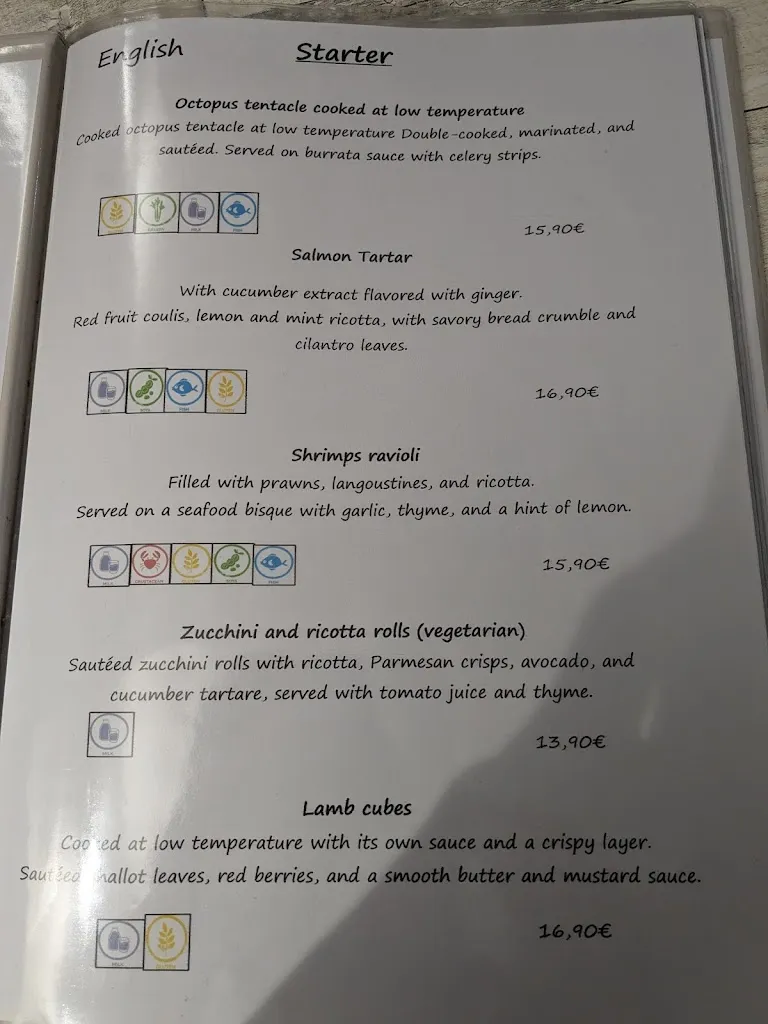 Menu_Dolmen Restaurant_Costa Teguise_image_1