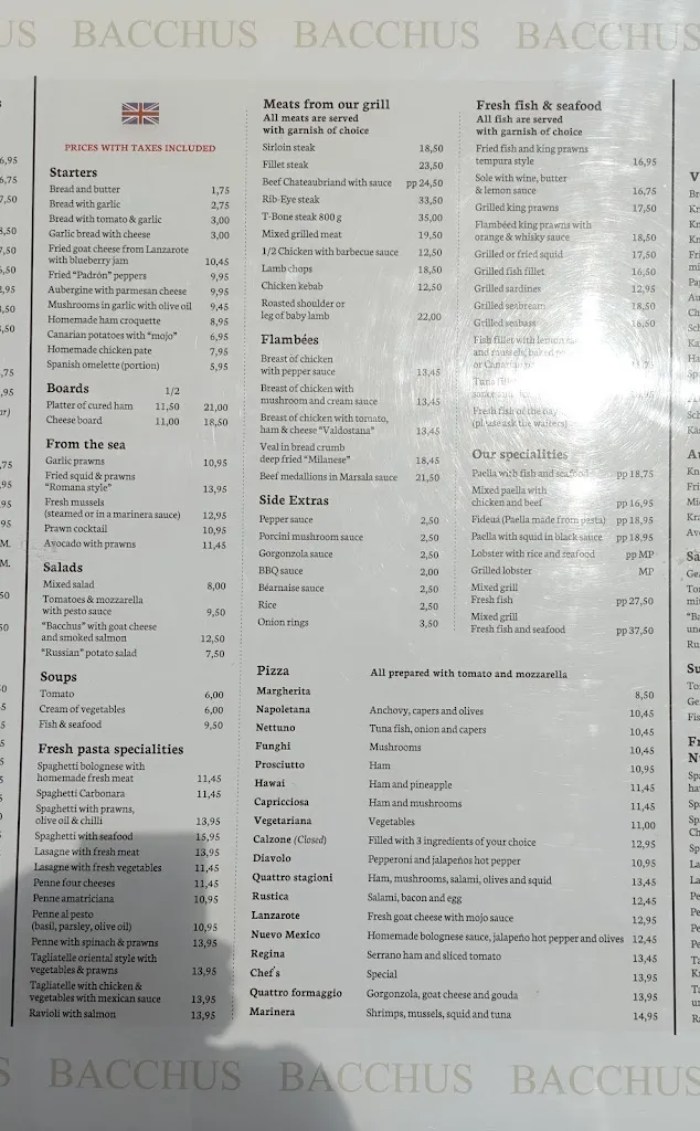 Menu_Restaurante Bacchus_Costa Teguise_image_2