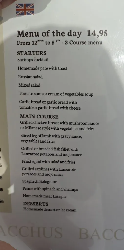 Menu_Restaurante Bacchus_Costa Teguise_image_4