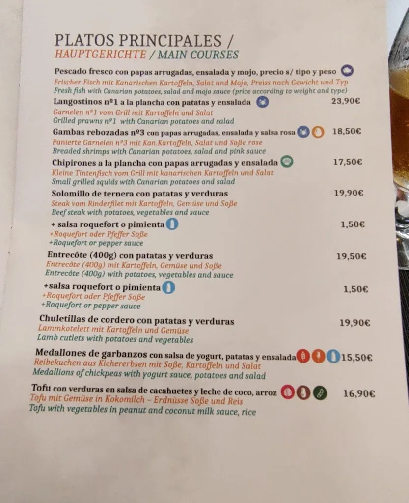 Menu_Restaurante Al Fresco_Costa Calma_image_3