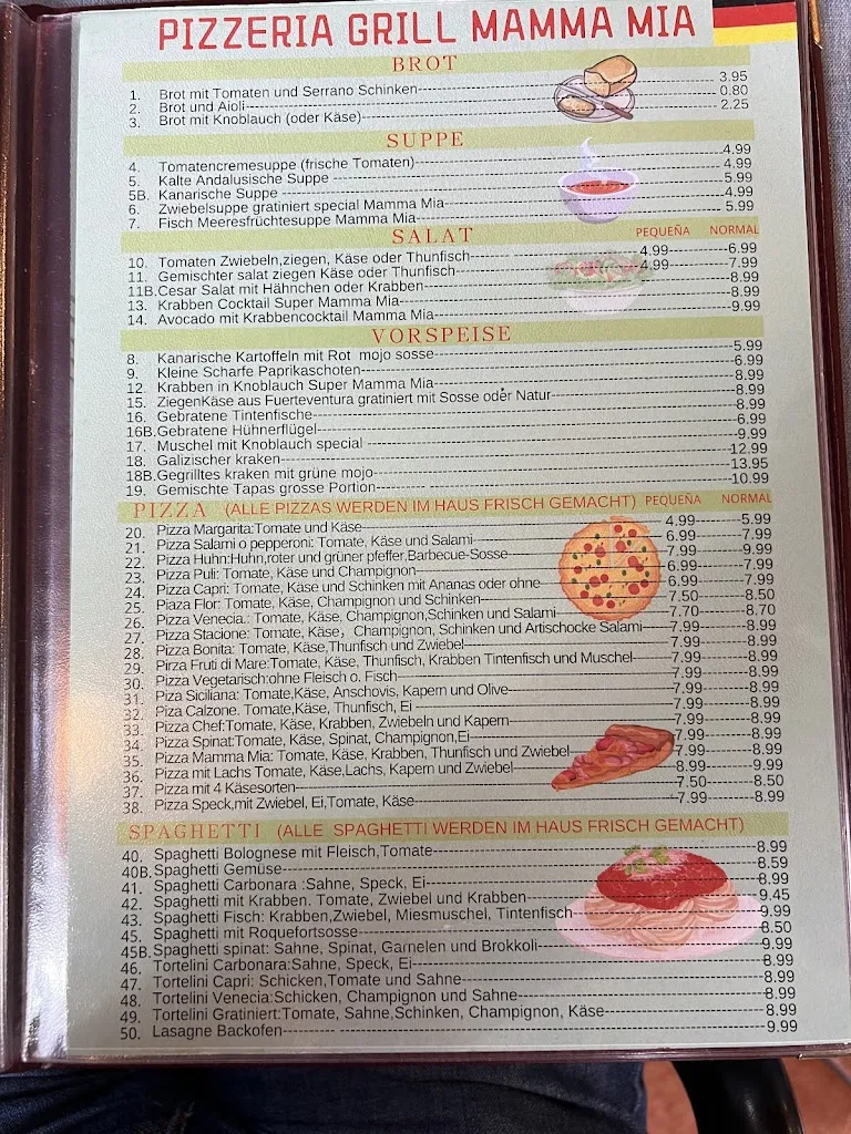 Menu_Restaurant Mamma Mia_Costa Calma_image_3