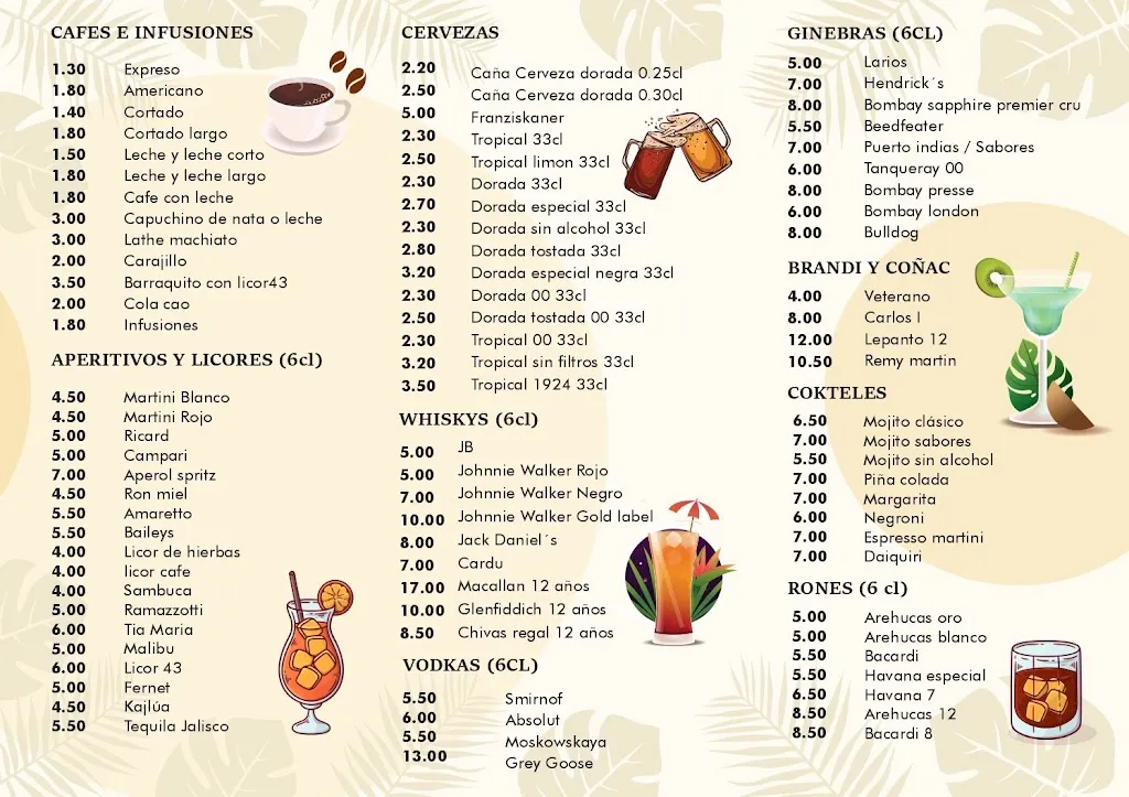 Menu_Casa Soraya_Costa Calma_image_1