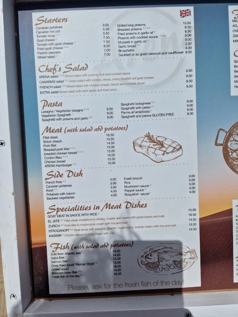 Menu_Restaurante Arena_Costa Calma_image_2