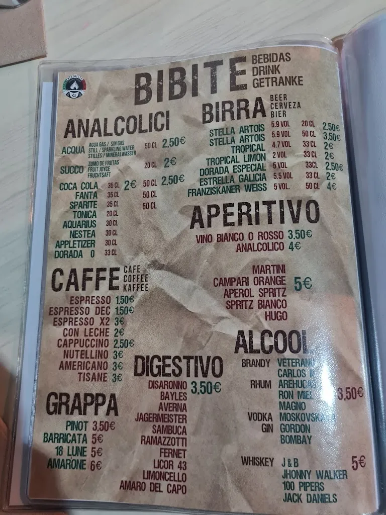 Menu_Ristorante Pizzeria L'Italiano_Costa Calma_image_2