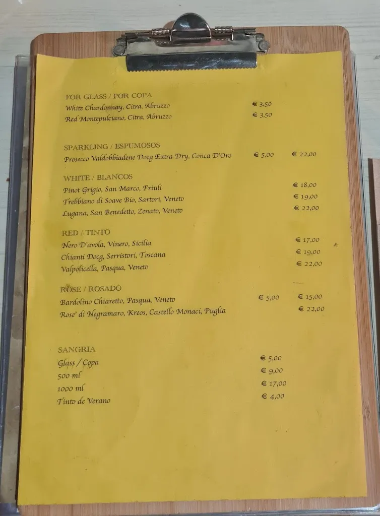 Menu_Ristorante Pizzeria L'Italiano_Costa Calma_image_4