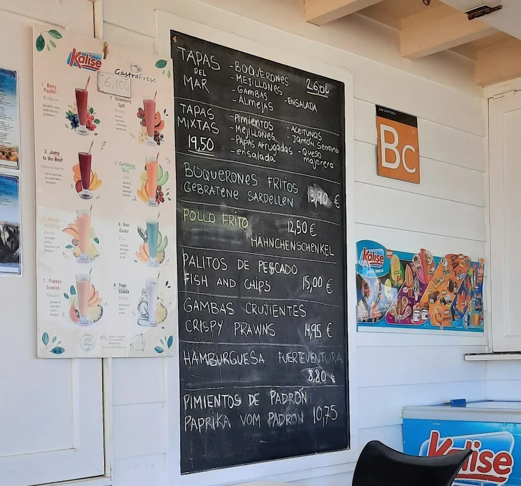 Menu_Beach Bar Horizonte_Costa Calma_image_2