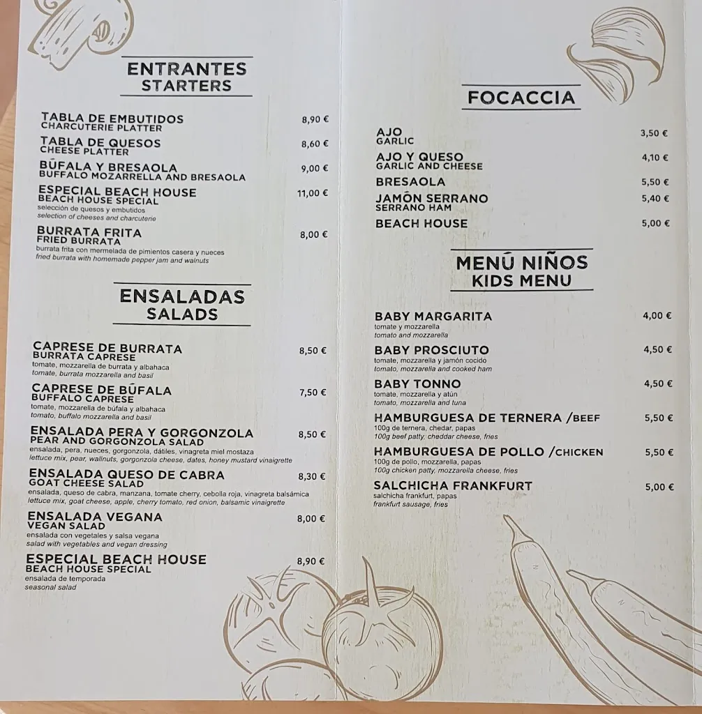 Menu_PIZZERÍA BEACH HOUSE_Costa Calma_image_2
