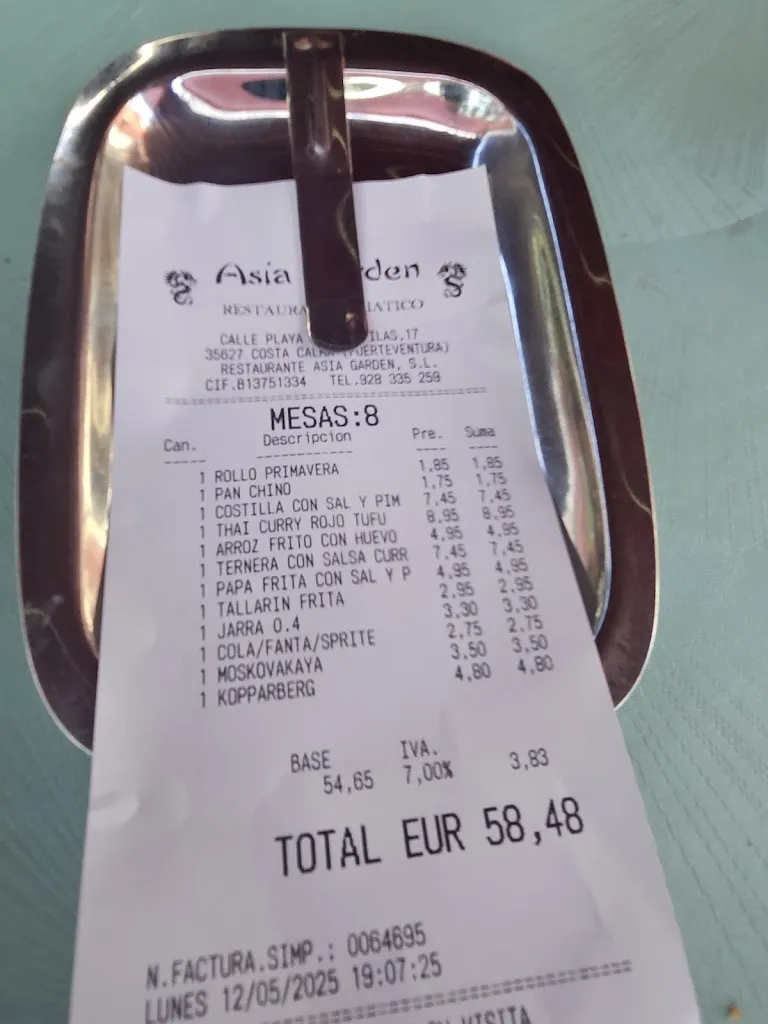 K Mass_Restaurante Asia Garden_Costa Calma_review