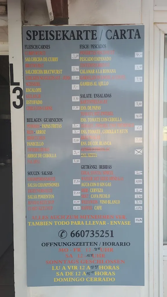 Menu_Curry House_Costa Calma_image_1