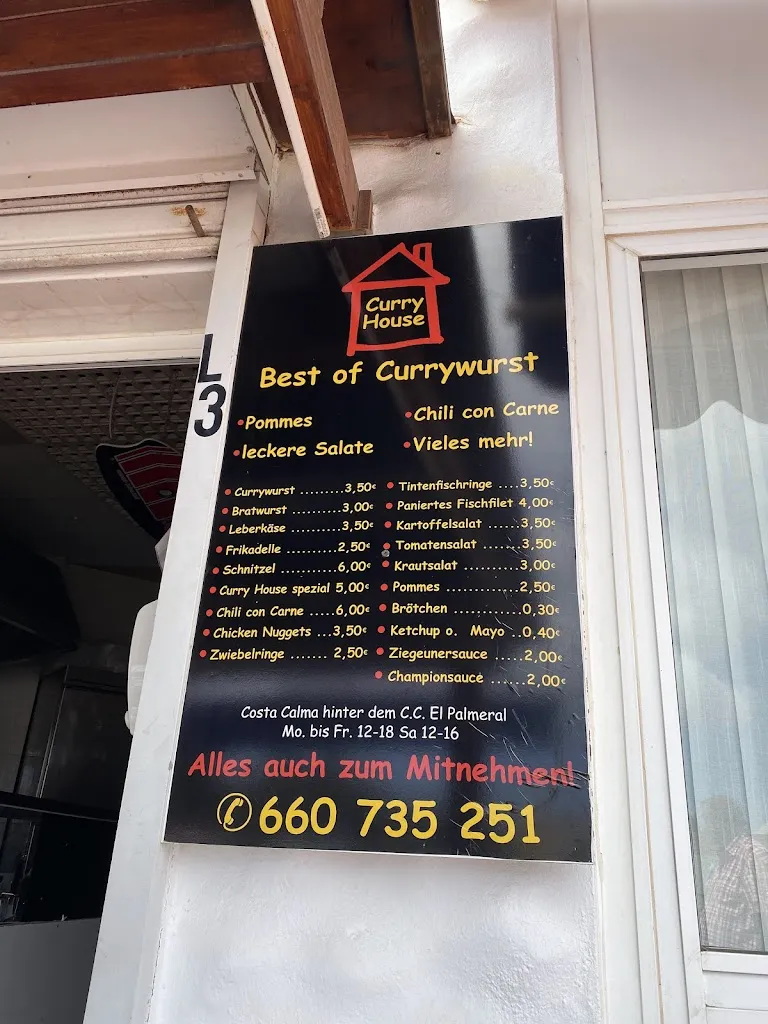 Menu_Curry House_Costa Calma_image_4