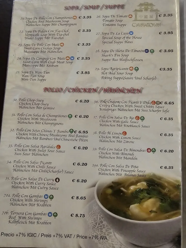 Menu_Restaurante Chino China Town_Costa Calma_image_1