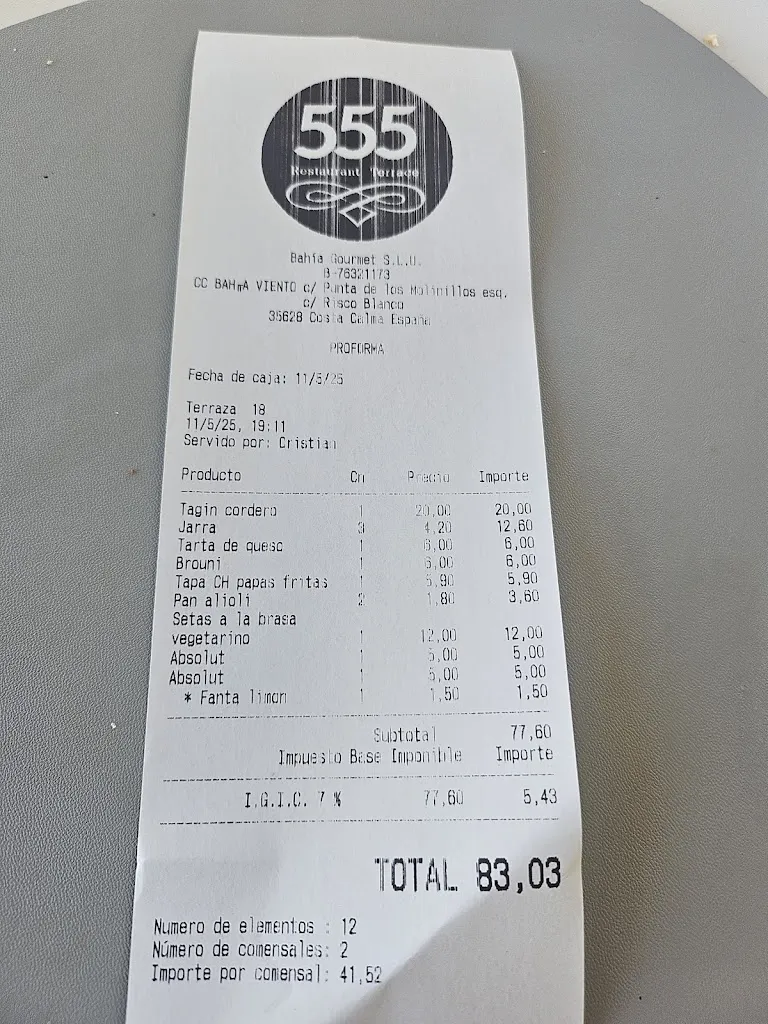 K Mass_555 Restaurante jandia_Costa Calma_review