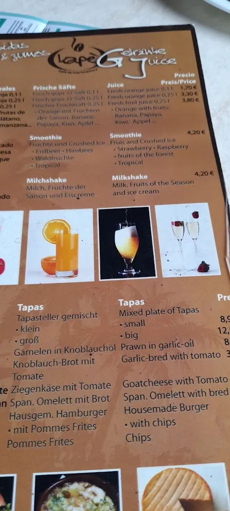 Menu_kapé - Café de Fuerteventura_Costa Calma_image_2