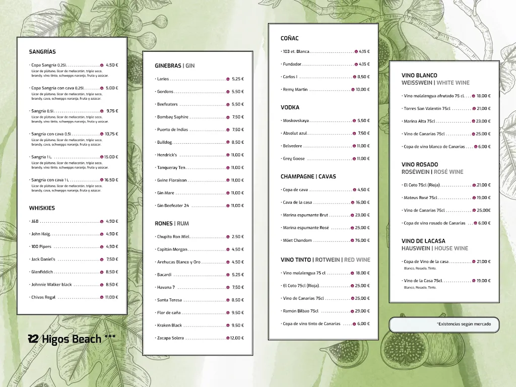 Menu_SkyBaR2 - R2 Higos Beach_Costa Calma_image_1