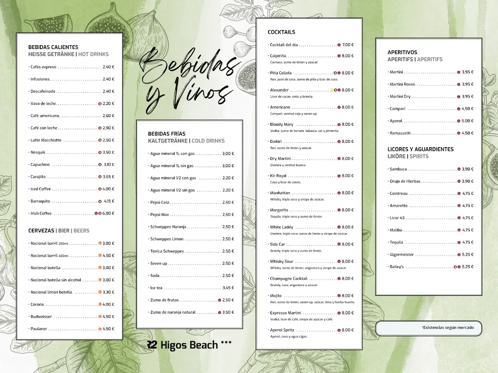 Menu_SkyBaR2 - R2 Higos Beach_Costa Calma_image_2