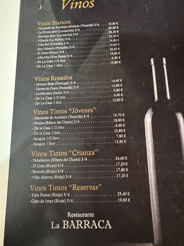 Menu_La Barraca_Costa Calma_image_1