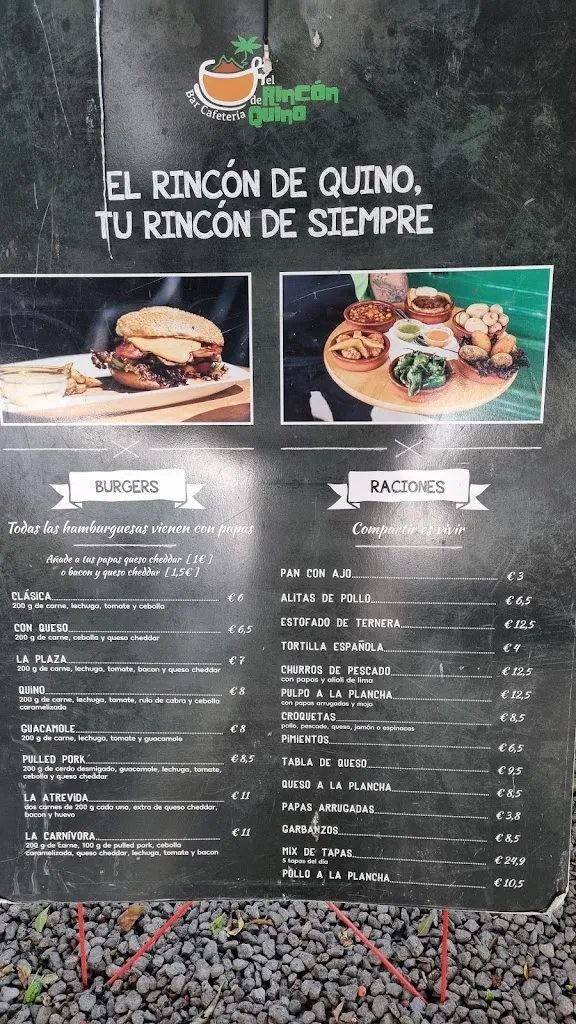 Menu_Bar Cafeteria El Rincón de Quino_Haría_immagine_1