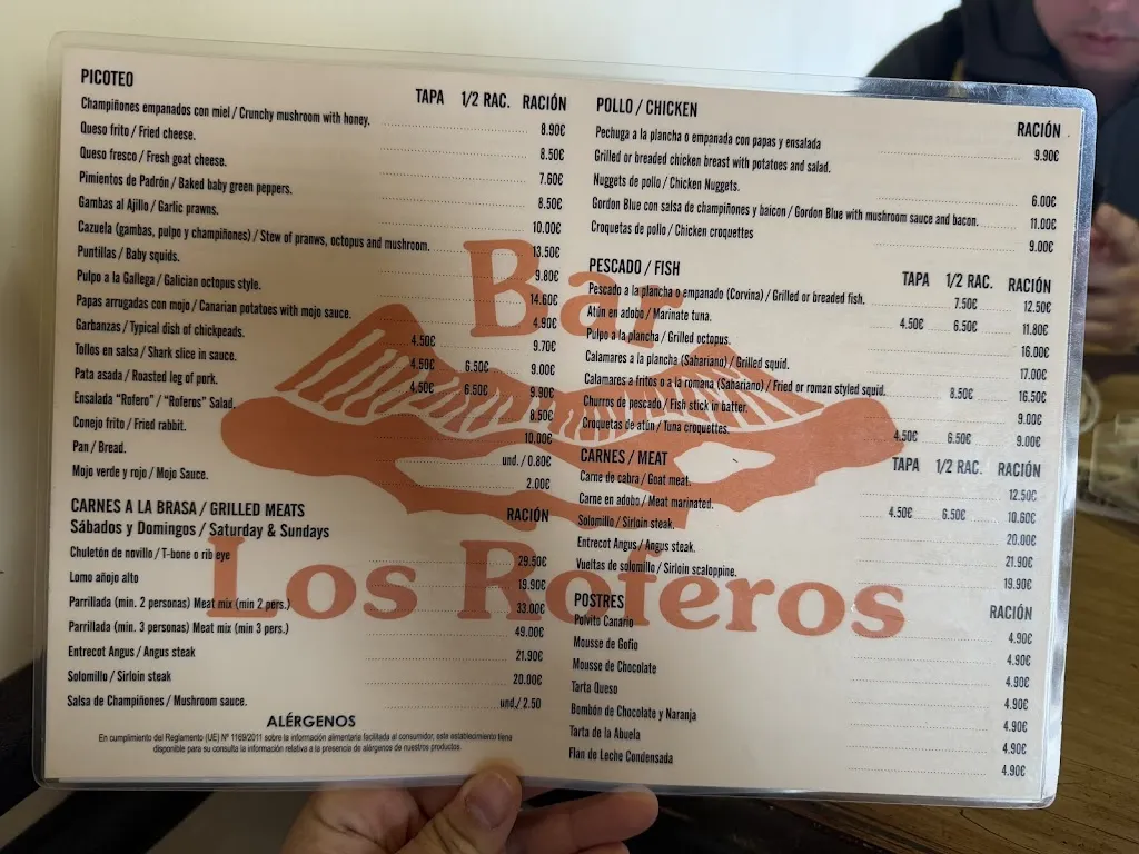 Menu_Bar Los Roferos_Haría_image_2