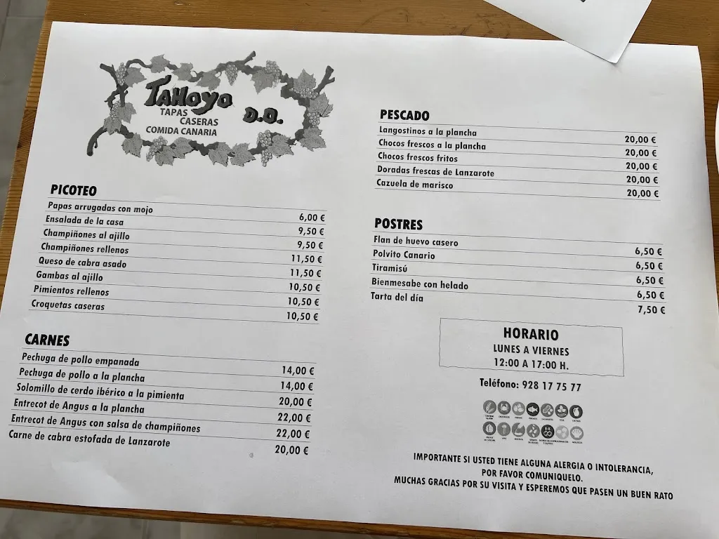 Menu_Restaurante Tahoyo_Haría_image_1