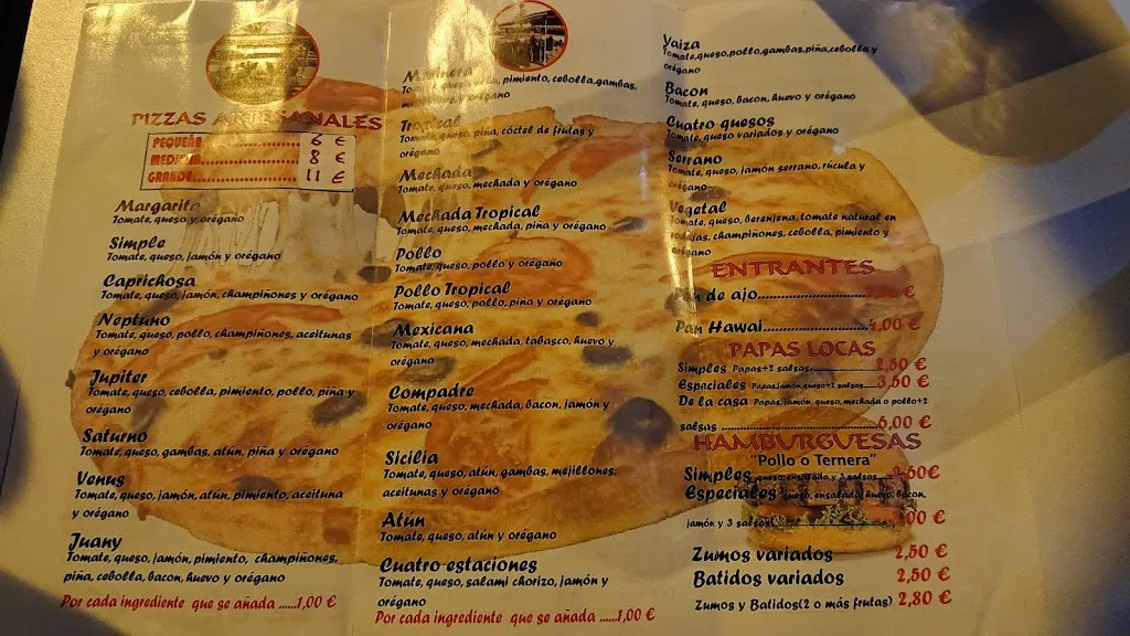 Menu_Pizzeria juany_La Guancha_image_3