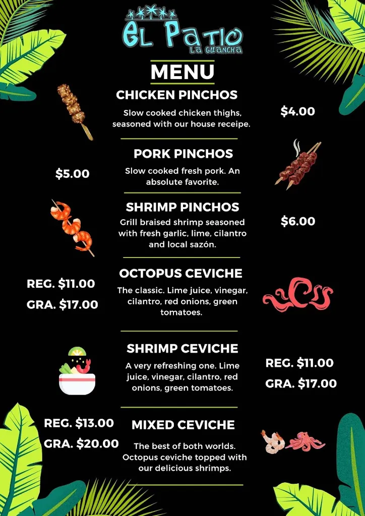 Menu_El Patio :: La Guancha_La Guancha_image_1