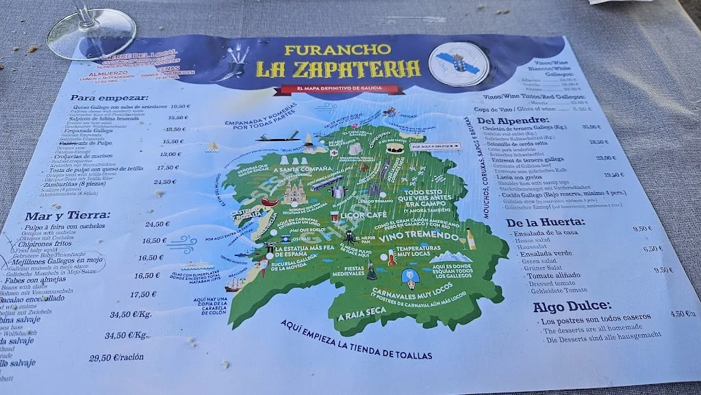 Menu_Furancho La Zapatería_La Guancha_immagine_1