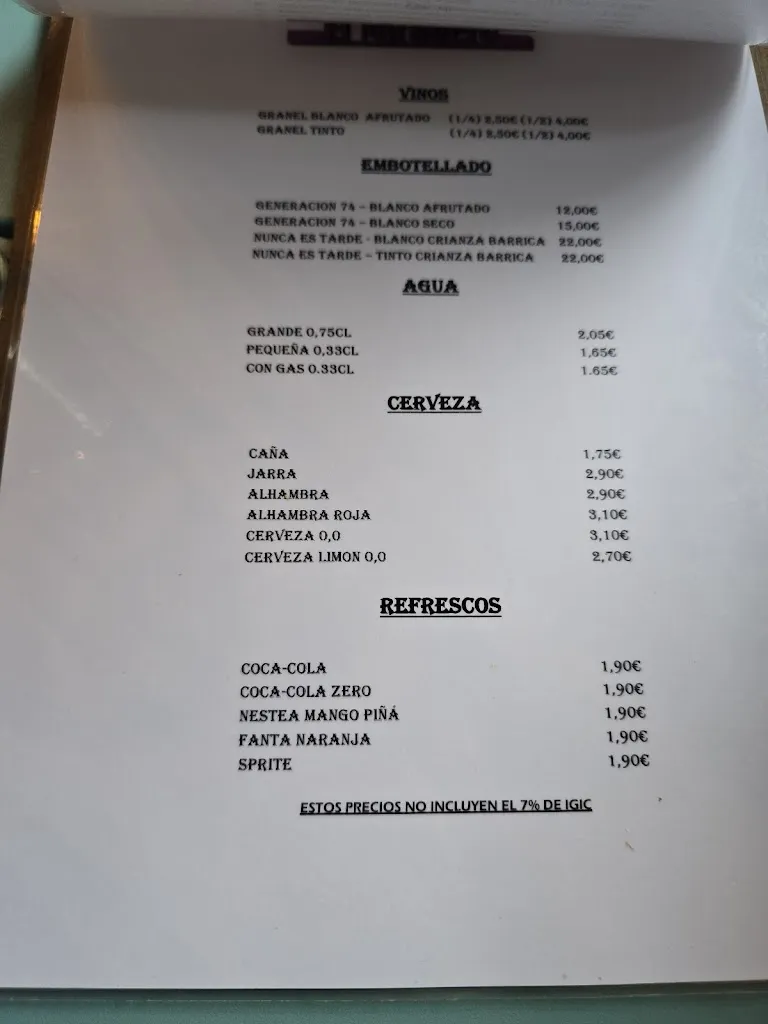 Menu_Asador Guachinche El Miradero_La Guancha_image_4
