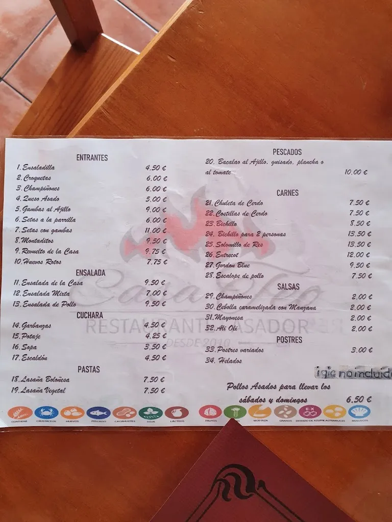 Menu_Restaurante Cafetería Casa Teo_La Guancha_immagine_3