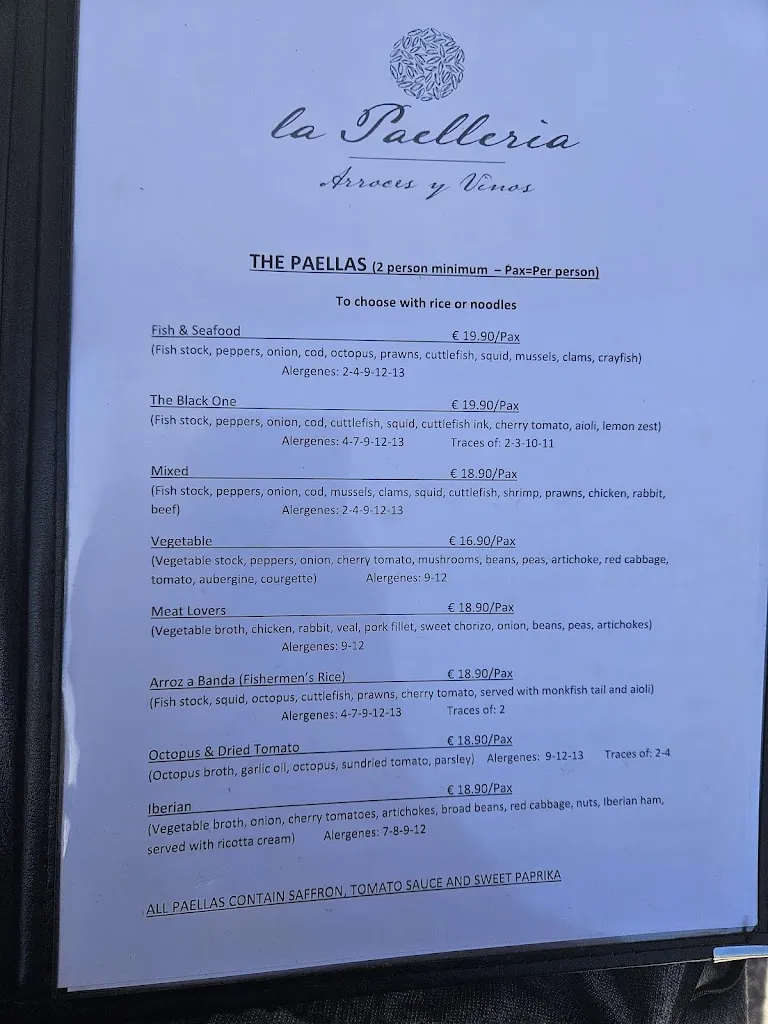 Menu_La Paelleria_El Cotillo_image_3