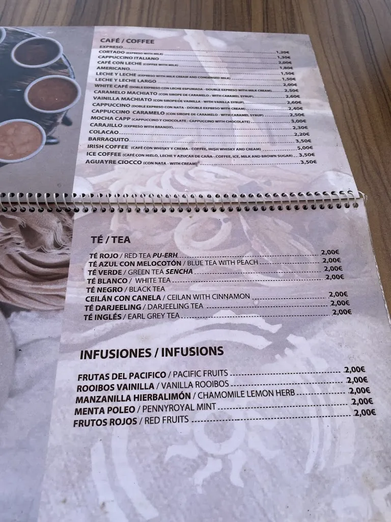 Menu_Bar Cafetería Aguayre_El Cotillo_image_3