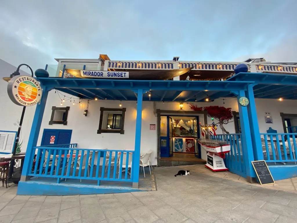 Mirador Sunset restaurant in El Cotillo