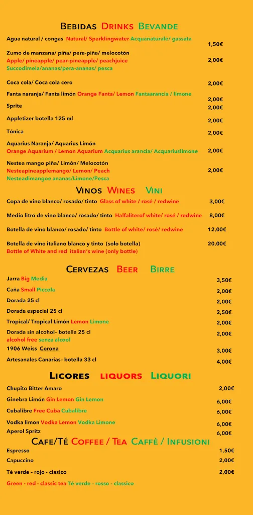 Menu_El Takun Pizzeria_El Cotillo_image_3