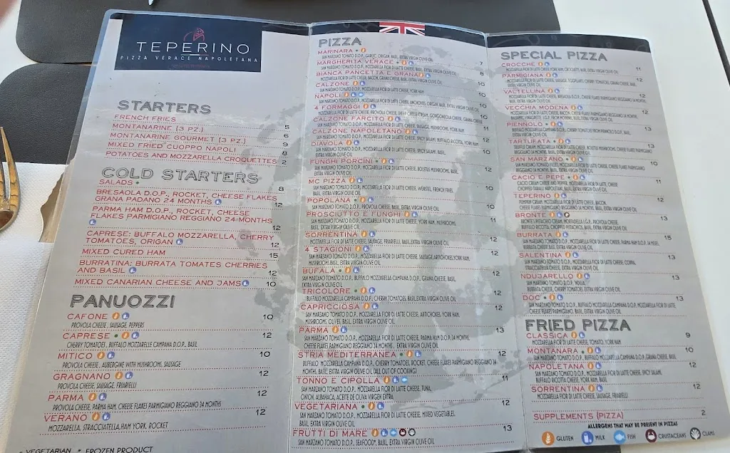 Menu_Pizzeria Teperino_El Cotillo_immagine_2