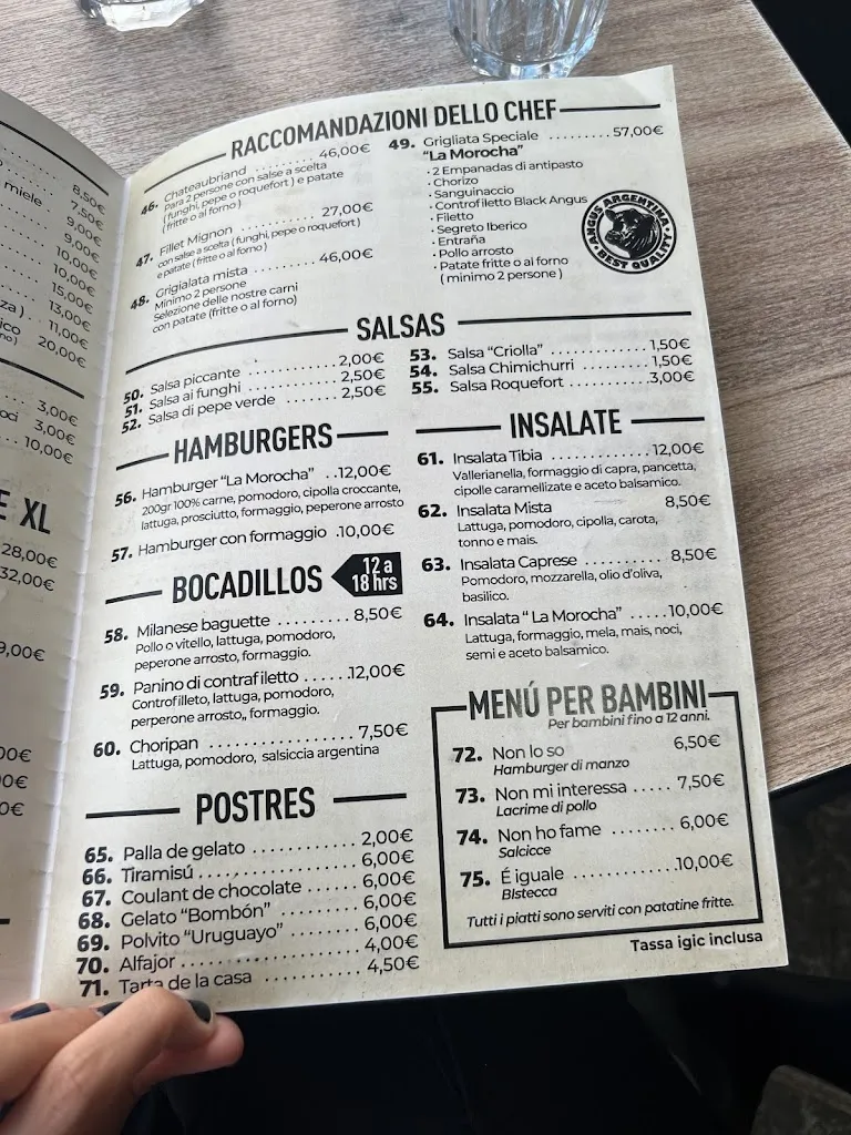 Menu_Restaurante La Morocha_El Cotillo_image_1