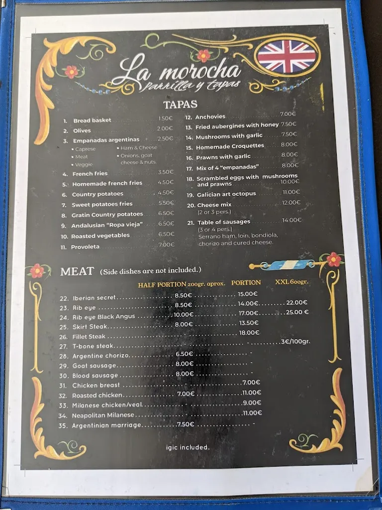 Menu_Restaurante La Morocha_El Cotillo_image_4