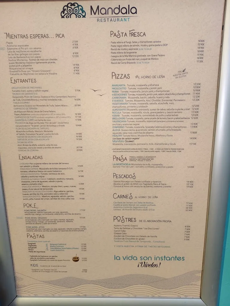 Menu_Pizza & Restaurant Mandala_La Oliva_image_1