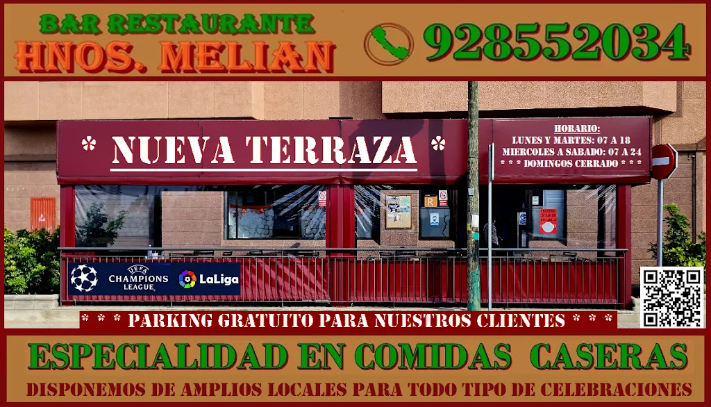 Bar Restaurante Hnos. Melian restaurant in Gáldar