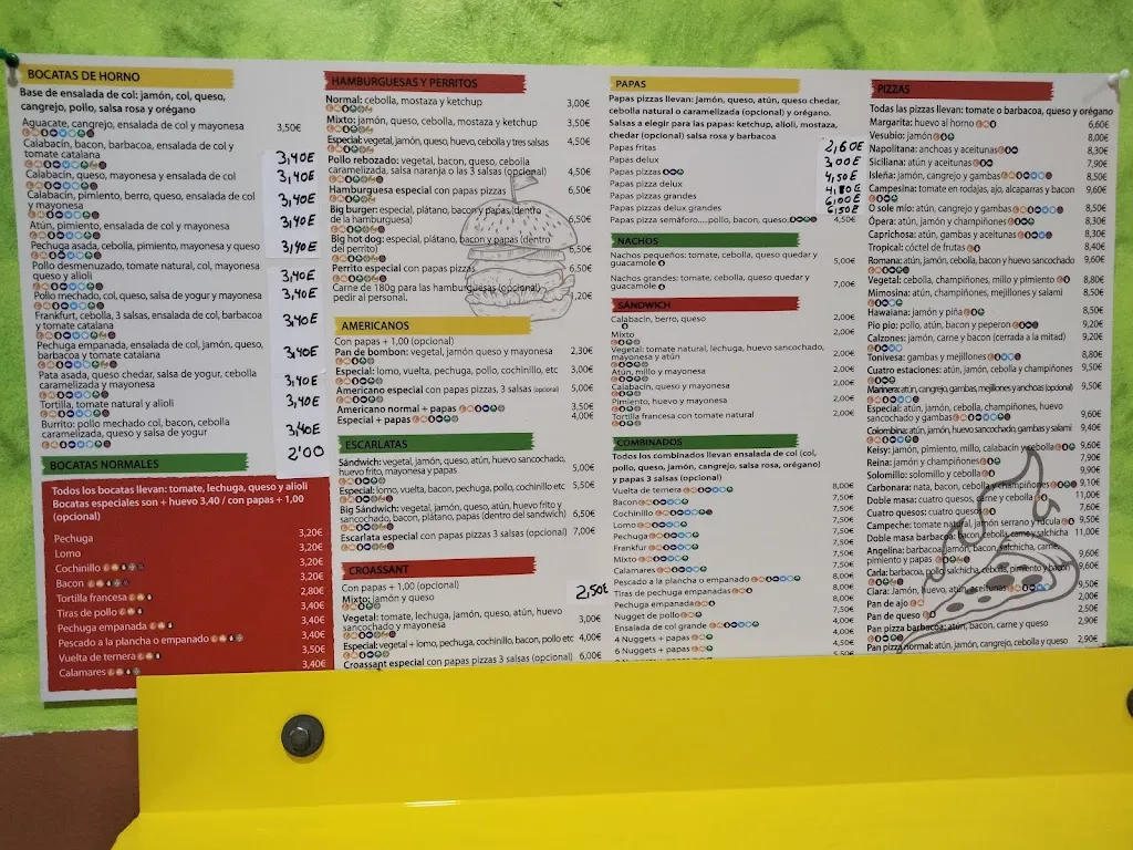 Menu_Piscolabis El Semáforo_Gáldar_immagine_2