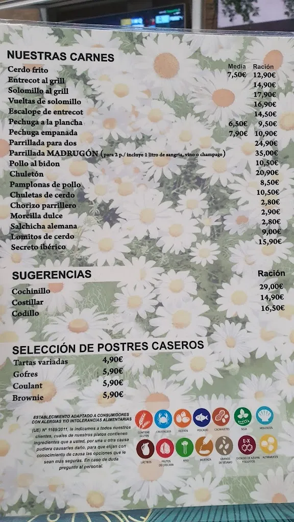 Menu_Restaurante El Madrugón_Gáldar_image_1