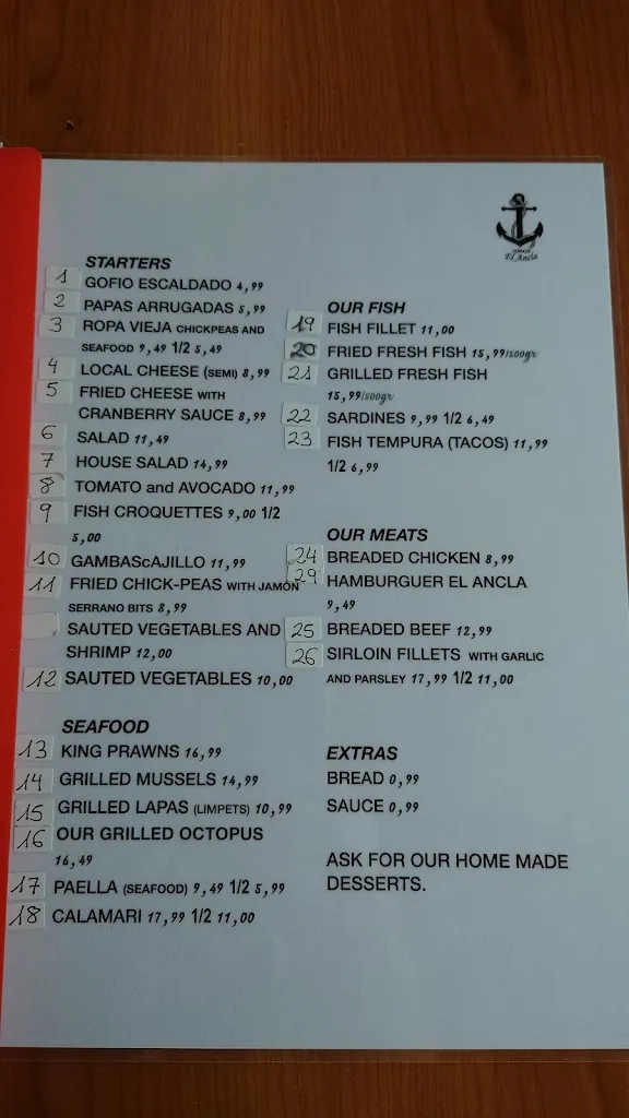 Menu_Restaurante Terraza El Ancla_Gáldar_image_4